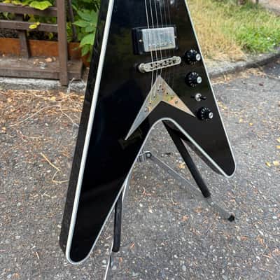 Gibson Custom Shop Dave Mustaine Signature Flying V EXP 2022 - Ebony VOS image 1