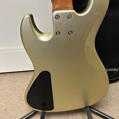 Sadowsky MetroExpress 21-Fret 5 String Vintage M Bass - Champagne Metallic image 4