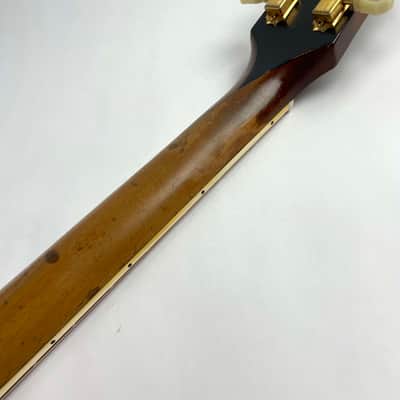 Gibson J-185 1957 - Sunburst Maple Back and sides, Spruce top Real Cannon! Original Brown Gibson Hardshell case. image 16