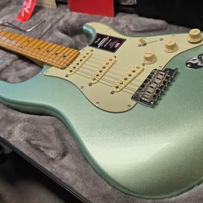 Fender American Professional II Stratocaster BRAND NEW Surf Green Metallic Pearl Maple Neck MN Postmodern Deluxe Heel USA Strat Guitar image 1