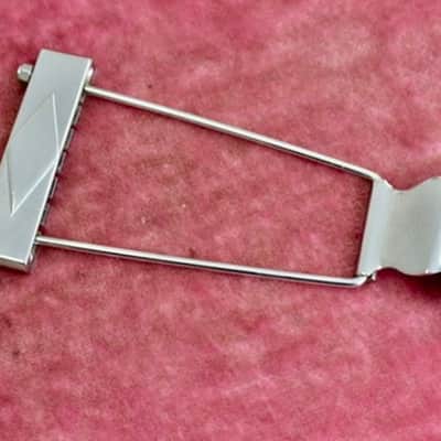 Vintage 1965 Gibson Chorme Trapeze Tailpiece Complete ES-335 Es335 ES-335tdc 125 image 2