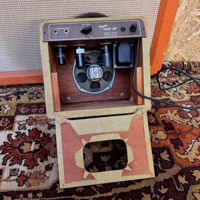 Vintage 1954 Fender Tweed Champ 5D1 Wide Panel Clean USA Amplifier Combo *1950s* image 13