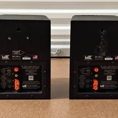 Miller & Kreisel Sound SS-150THX MkII Tripole THX Surround Speaker Pair Black image 5