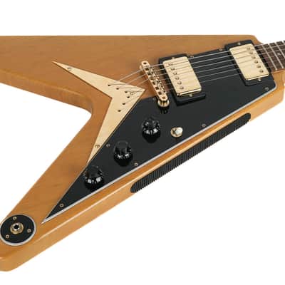 1983 Gibson Custom Shop Korina Heritage Flying V image 7