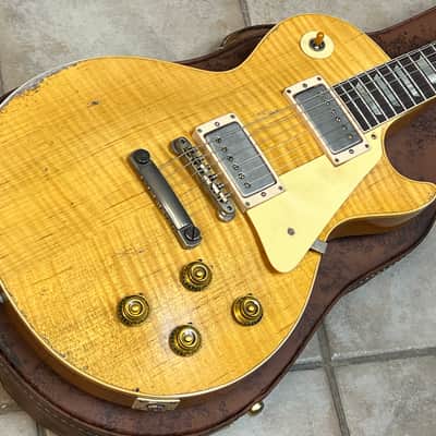 2026 Gibson 1959 Les Paul Standard Chambered Antique Natural Heavy Aged Murphy Lab image 2