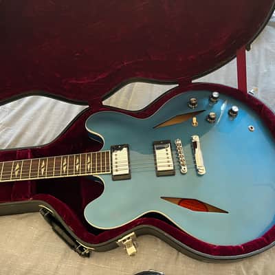Gibson Dg 335 custom 2014 - Pelham blue image 4