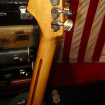 1976 Fender Telecaster Deluxe White Sparkle w/ Hard Case image 4