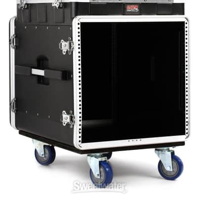 Gator GRC-12X10 PU 12U Top / 10U Front Console Audio Rack (GRC12x10PUd1) image 4
