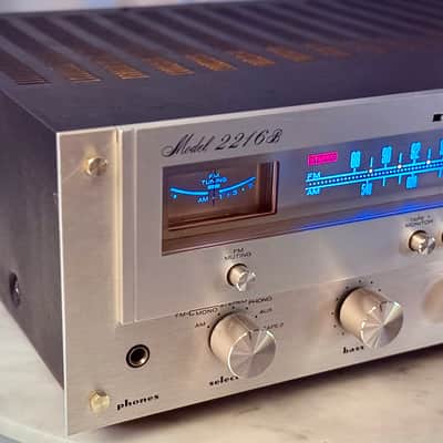 🎶✨ Marantz 2216B Vintage Stereo Receiver — Serviced/Cleaned, LED Dial, Tested, Ultrasonic-Cleaned Knobs image 6