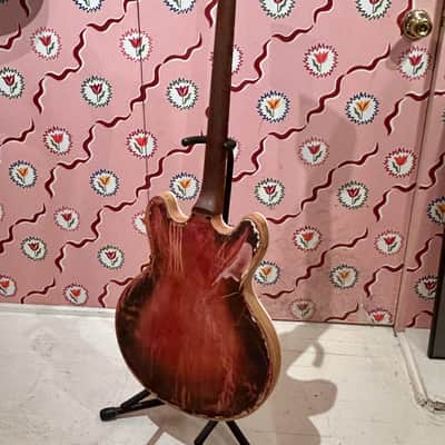 1966 Gibson EB-2 Bass Project Husk - Natural Finish image 5