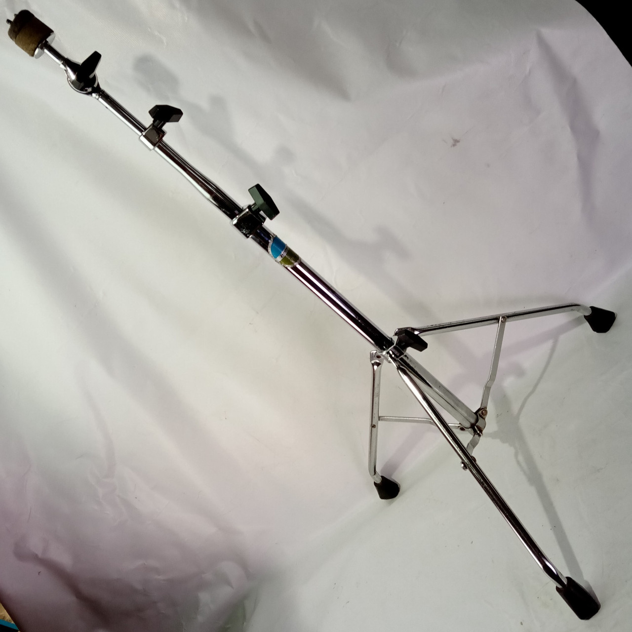 Ludwig Hercules Straight Crash/Ride Cymbal Stand Tube-Leg Tripod Vintage 70s USA — main photograph