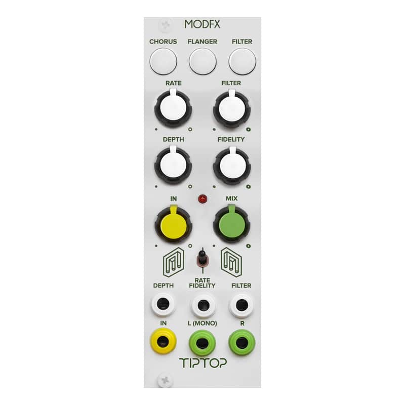 TipTop Audio ModFX Eurorack Effects Module (White) image 1