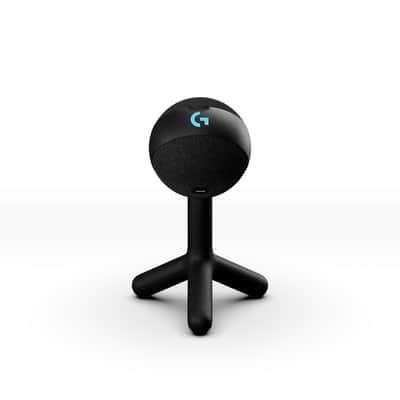 Logitech Yeti Orb Cardioid Condenser RGB USB-C Gaming Microphone, Black image 2