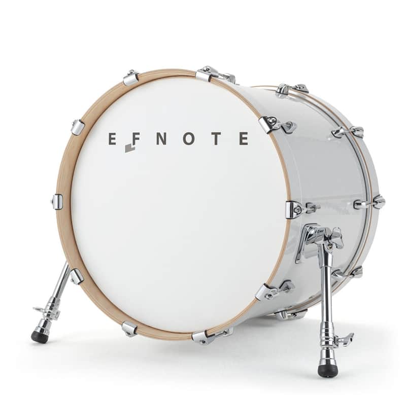 EFNOTE Kick Drum 20” Bass White Sparkle EFD-K2015-WS image 1