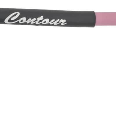 Fender Contour Series Coil Instrument Cables | 30ft | Burgundy Mist image 3