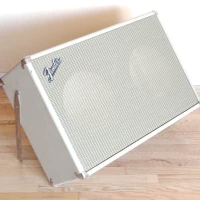 2x12 Blonde Custom Cab w/Gold Sparkle Grill & Fender Hardware Bassman Bandmaster image 1