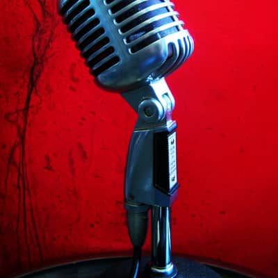 Vintage 1960's Shure 55S Unidyne dynamic cardioid microphone multi Z w accessories Elvis 55SW 556S 55 image 9