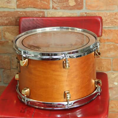 Yamaha 12"x8" Maple Custom rack tom natural vintage image 4