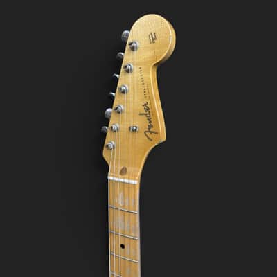 Fender '57 Stratocaster Relic HW '57 Pickups 3,4kg 2022 - Aged HLE Gold - VIDEO image 10