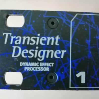 SPL TRANSIENT DESIGNER 2 Dynamics Processor 2001 - 2015 - Black w/ Blue Lightning image 11