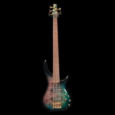 Ibanez SR405EPBDX 5-string Bass Guitar - Tropical Seafloor Burst image 3