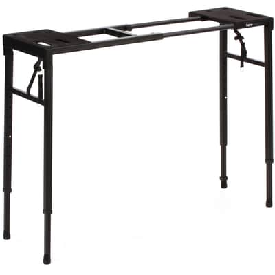 Gator Frameworks GFW-UTILITY-TBL Heavy-duty Keyboard Table Bundle with Gator Frameworks GFW-UTL-MEDIATRAY1 Compact Adjustable Media Tray Stand image 2