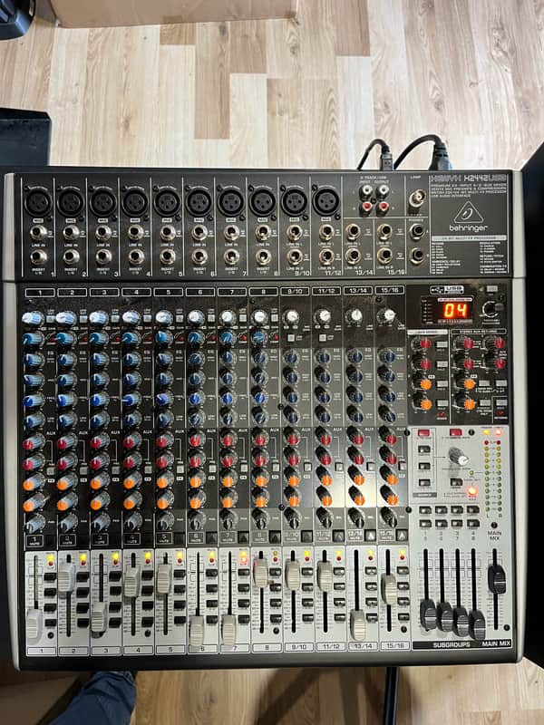 Behringer Xenyx X2442USB 24-Input Mixer with USB and Effects