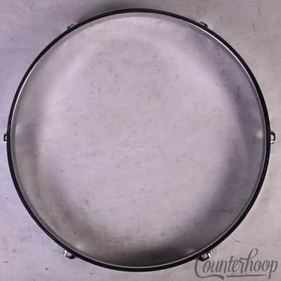 *Premier 13" Tom Drum Batter/Resonant Rim/Hoop Olympic UK Vintage 60s-70s Chrome image 3