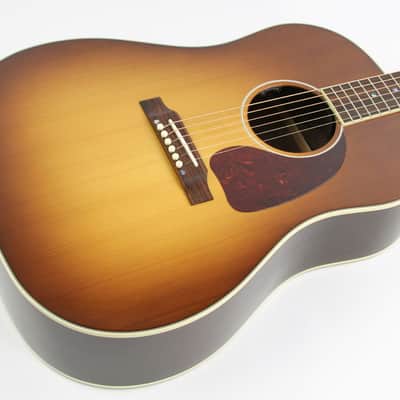 2014 Gibson Custom Shop J-45 Flamed Walnut Honeyburst image 2