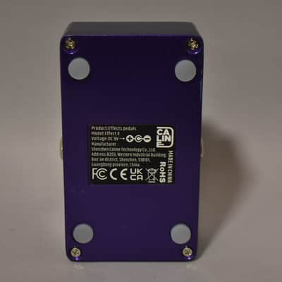 Caline CP-511 Enchanted Tone Overdrive Effect Pedal Purple image 6