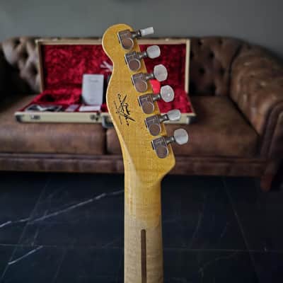 Fender Fender Custom Shop LTD Heavy Relic Caballo Tono Ligero Telecaster in Dirty White Blonde 2016 - Heavy Relic image 5