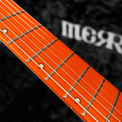 Schecter USA CUSTOM SHOP Keith Merrow KM-7 Hybrid – Vintage Sunburst 7-String w/ Black Tolex Merrow Case (2024) image 10