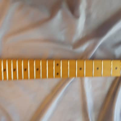 Unbranded Stratocaster Style Guitar Neck 2022 Natural image 5