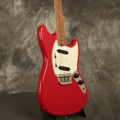 all original 1964 Fender pre-CBS Duo-Sonic II Red image 8