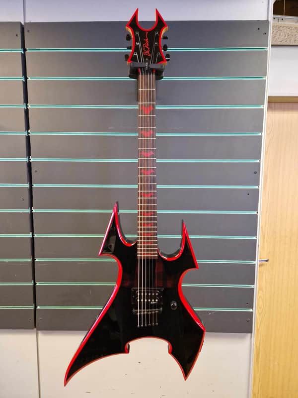 B.C.Rich ‘Avenge Son Of The Beast’ Onyx with Red Bevels 2013 Electric Guitar image 1