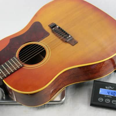 1964 Gibson J-45 Acoustic Guitar PROJECT! Wide Nut, Cherry Sunburst vintage j50 image 24