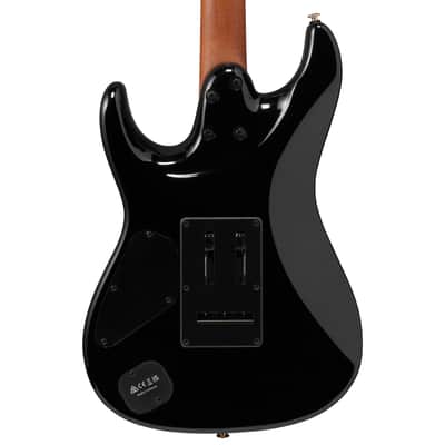 Ibanez AZ Premium Electric Guitar, Black w/ Bag image 2
