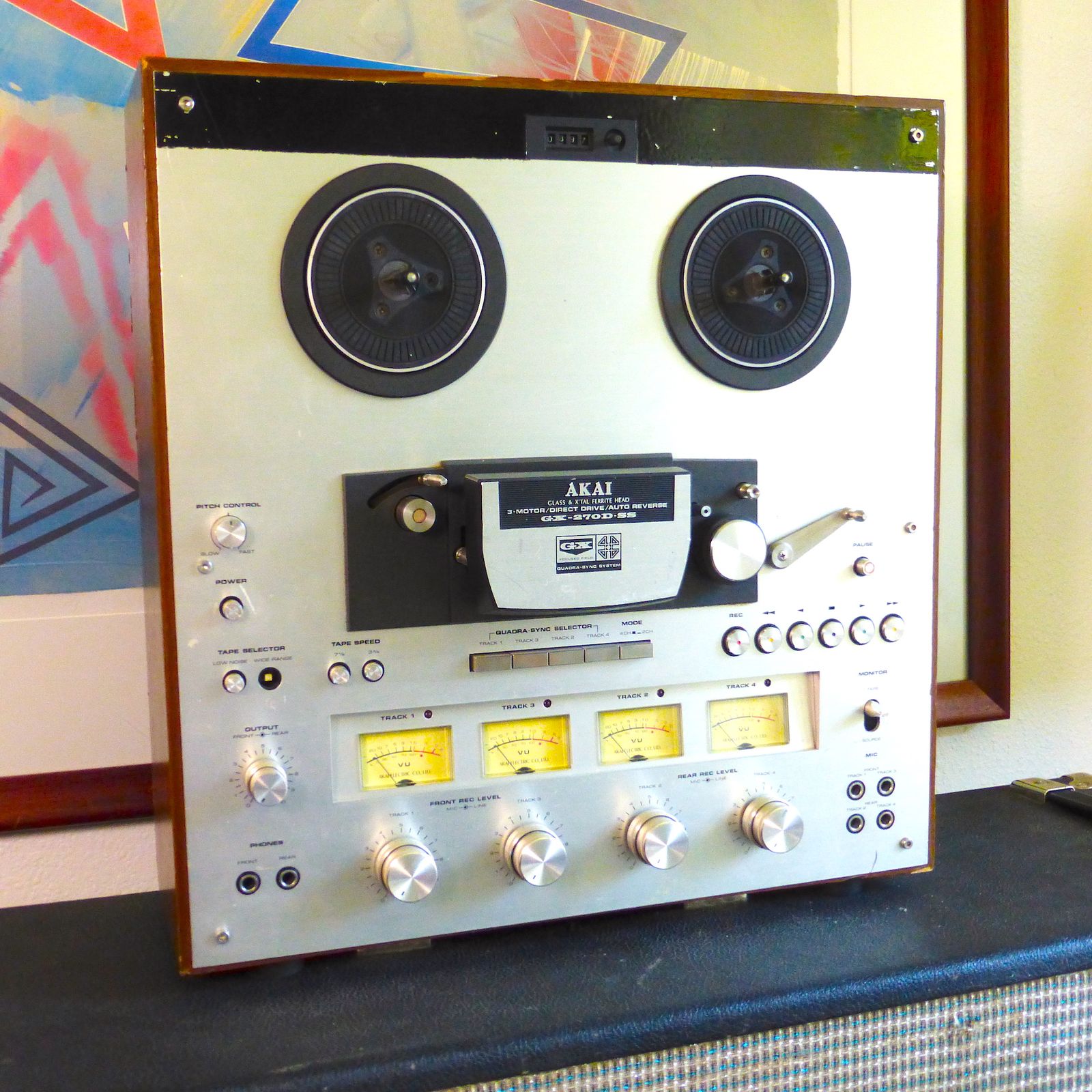 Akai GX-270D 2-Channel 4-Track Recorder Tape Recorder | Reverb Akai GX-270D 2-Channel 4-Track Recorder Tape Recorder | Reverb