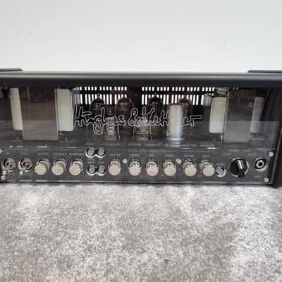 EBS Fafner Bass Guitar Amp Head .EBS Fafner TD 600 blue stripe