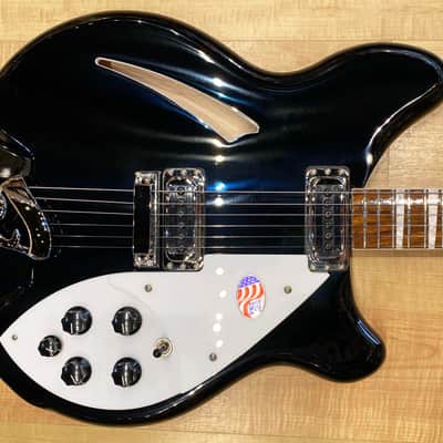 Rickenbacker 360 6-String Electric Guitar JetGlo Bild 4