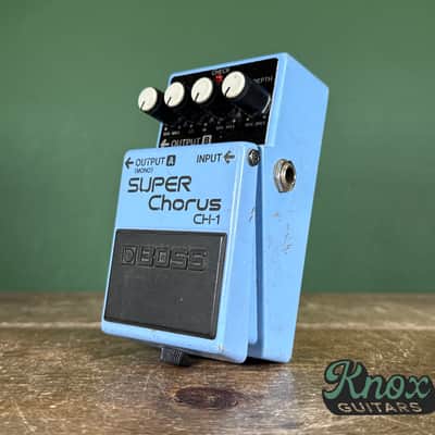 Boss CH-1 Super Chorus (Blue or Pink Label) 1989 - 2001 - Blue image 1