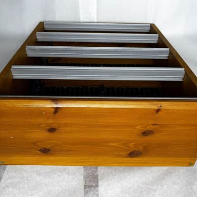 Uryan Modular 12U / 84HP tabletop Custom Series eurorack case 2021 - Light Oak image 7