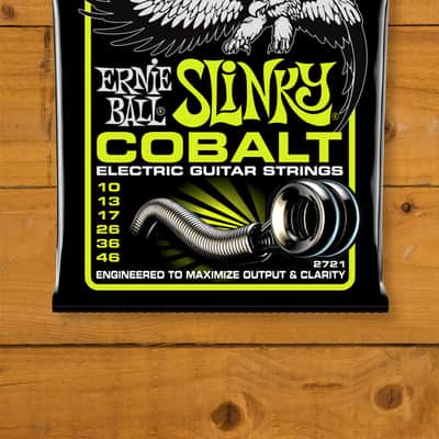 Ernie Ball Regular Slinky Cobalt Electric Guitar Strings - 10-46 image 2