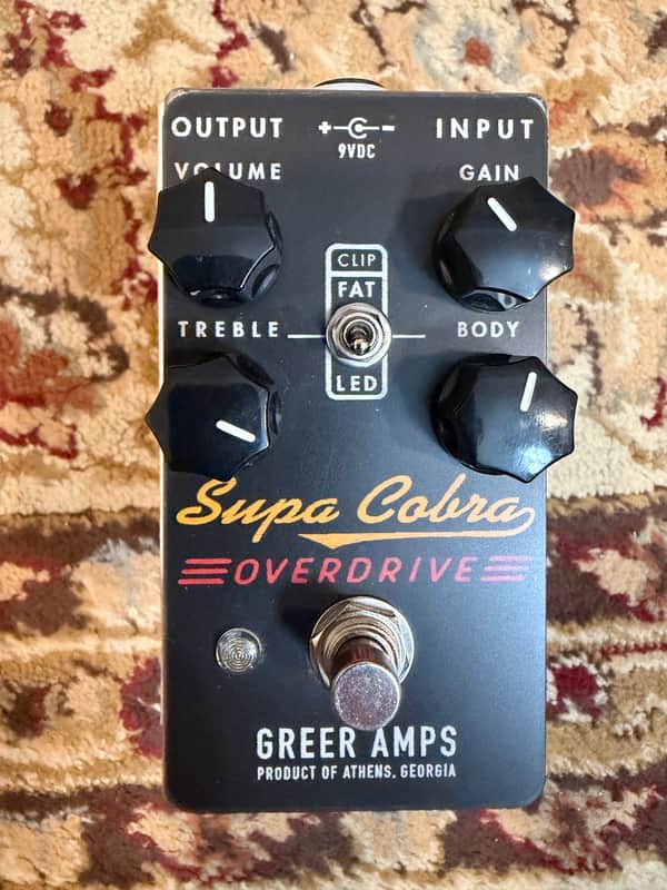 Greer Supa Cobra Overdrive 2020s - Black image 1