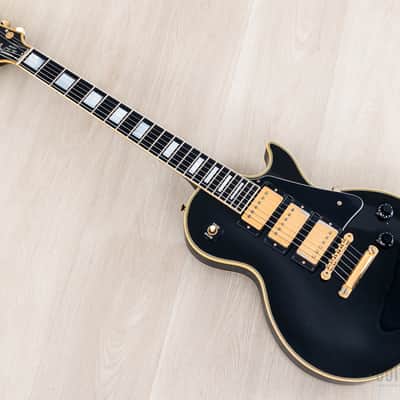 1992 Gibson Pre-Historic '57 Les Paul Custom 3 Pickup Black Beauty w/ 57 Classic PAFs, Case image 11
