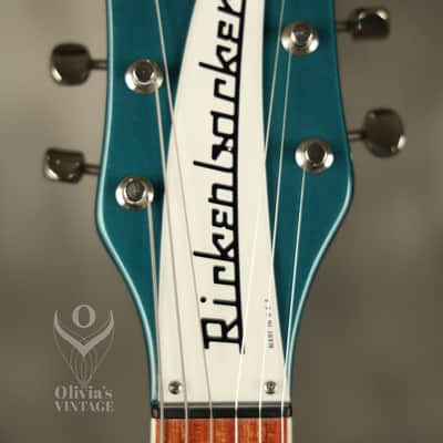 1996 Rickenbacker 360V64 Turquoise image 3