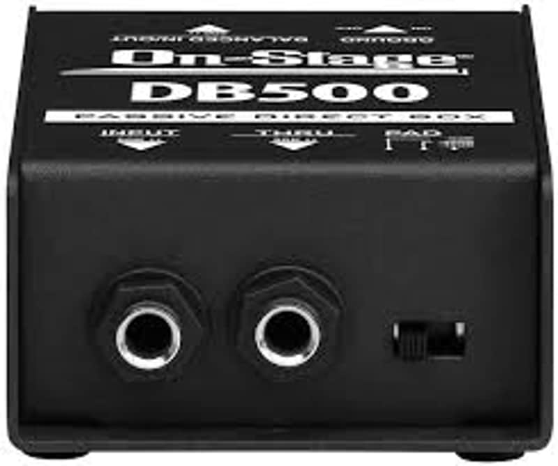 On-Stage- Passive DI Box DB500 - Pro Audio image 1