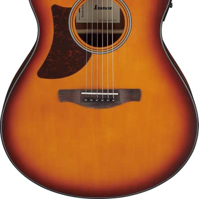 Ibanez AAM50LCE Advanced Acoustic Auditorium Left-handed Acoustic-electric Guitar - Open Pore Light Brown Sunburst image 1