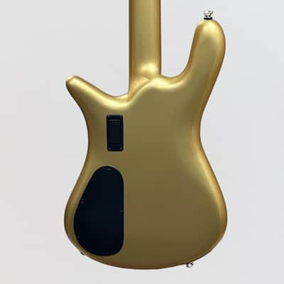 Spector Euro Classic 4 String Electric Bass Guitar - Metallic Gold Gloss image 4