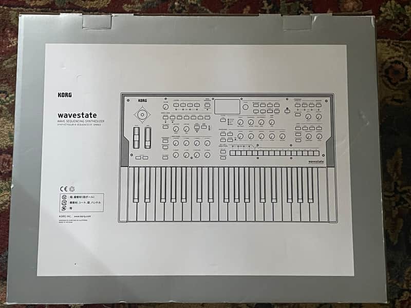 Korg Wavestate 37-Key Wave Sequencing Synthesizer 2020 - 2023 - Black image 1